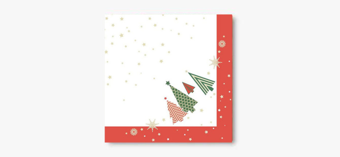 Weihnachtsserie "Plain Christmas Trees"
