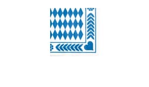 Bayrisch Blau Party-Set