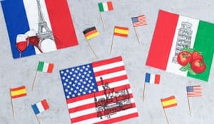 Länder Deko, Flaggen & Zubehör