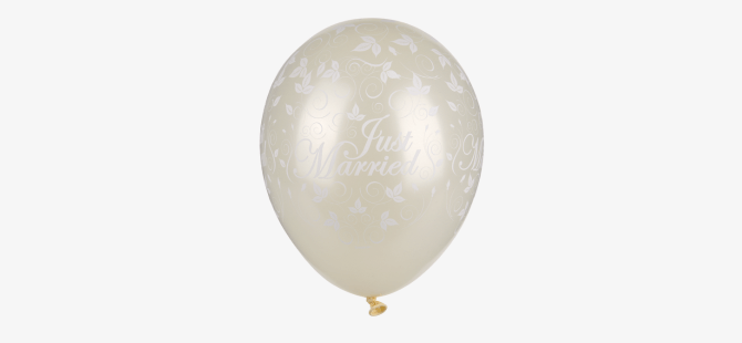 Luftballons für Hochzeiten
