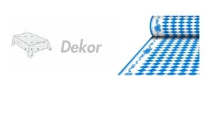 Tischdecken mit Muster