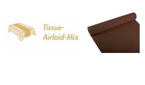 Tischläufer aus Tissue-Airlaid-Mix