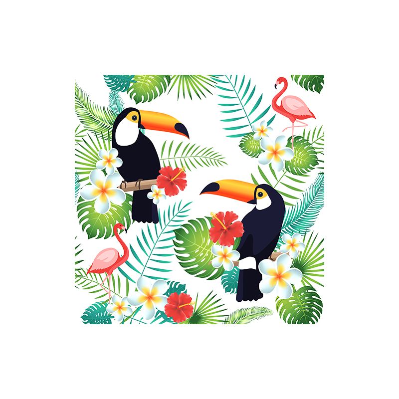 Servietten, 3-lagig 1/4-Falz 40 x 40 cm "Toucan" - Bild 1 Servietten, 3-lagig 1/4-Falz 40 x 40 cm "Toucan" - Bild 1