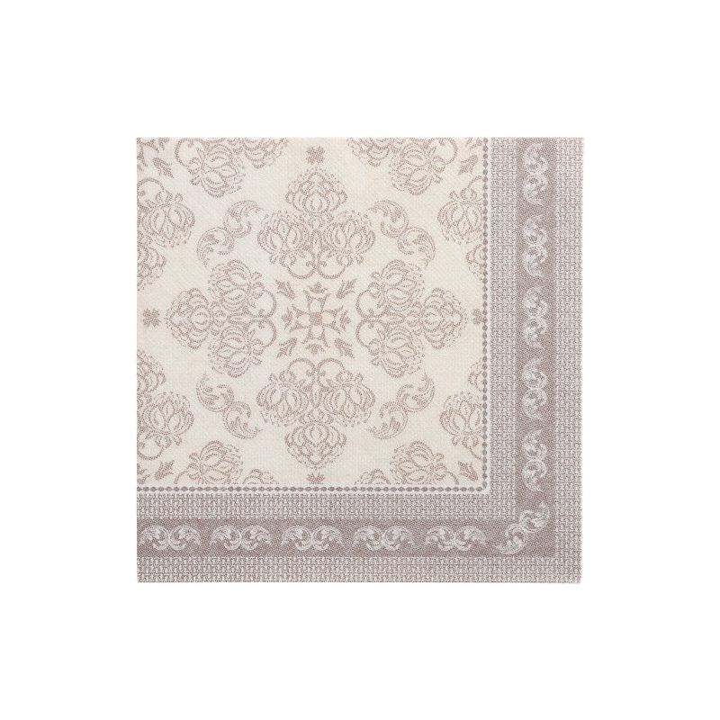 Servietten "ROYAL Collection" 1/4-Falz 40 x 40 cm mocca "Arabesque" - Bild 1 Servietten "ROYAL Collection" 1/4-Falz 40 x 40 cm mocca "Arabesque" - Bild 1