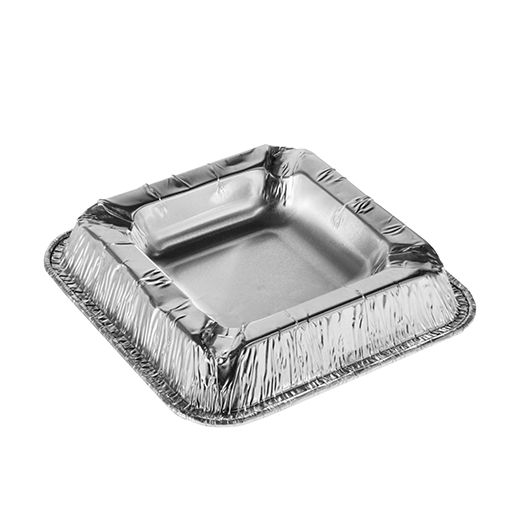 Aschenbecher, Alu eckig 2,2 cm x 12,5 cm x 12,5 cm 1