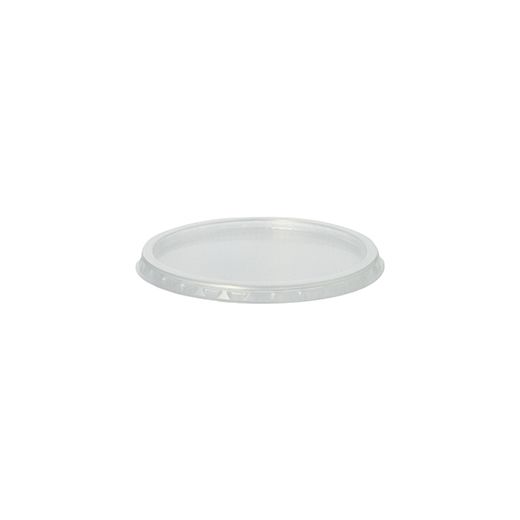Deckel für Verpackungsbecher, PP rund Ø 10,1 cm · 0,8 cm transparent 1