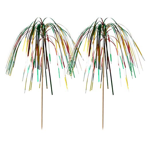 Deko-Picker 15,5 cm "Feuerwerk" multicolor 1