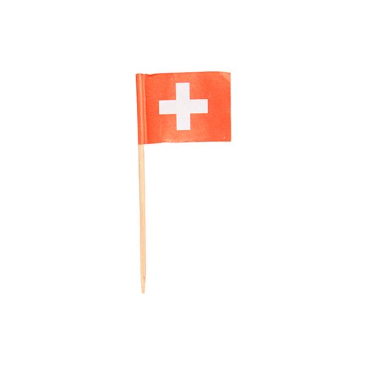 Deko-Picker 8 cm "Schweiz" 1