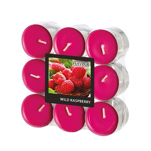 "Flavour by GALA" Duftlichte Ø 37,5 mm · 16,6 mm weinrot - Wild Raspberry 1