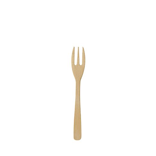 Fingerfood - Gabeln, Bambus "pure" 9,5 cm 1