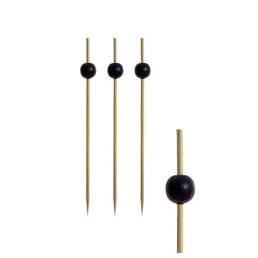 Fingerfood - Picker 12,5 cm "Black Pearl" 1