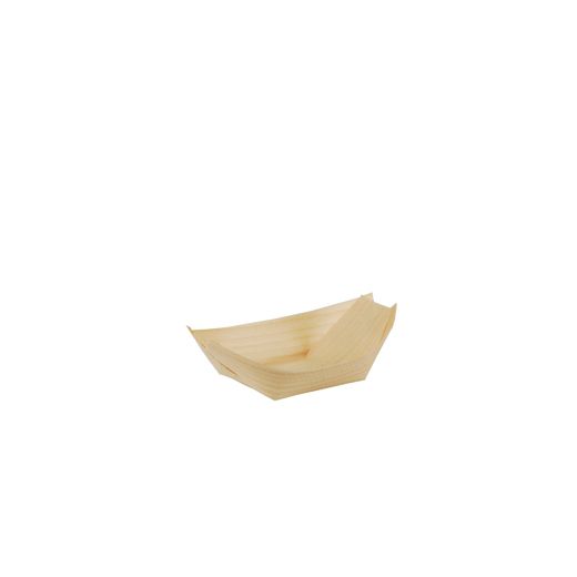 Fingerfood - Schalen, Holz "pure" 8,5 cm x 5,5 cm "Schiffchen" 1