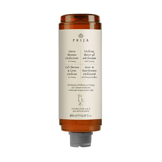 Haut- & Haarshampoo "Prija" 360 ml "vitalisierend" mit Ginseng-Extrakten, für Cysoap Drückspender 1
