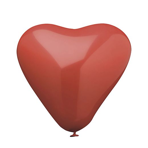 Luftballons Ø 30 cm rot "Heart" large 1