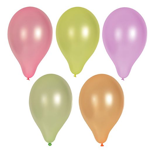 Luftballons Ø 25 cm farbig sortiert "Neon" 1