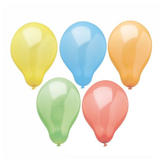 Luftballons Ø 19 cm farbig sortiert "Rainbow" 1