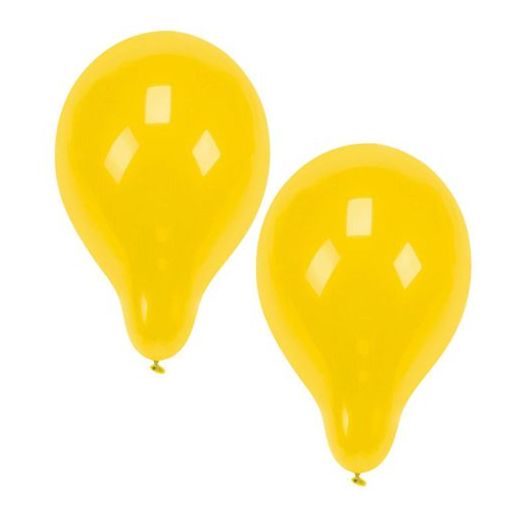 Luftballons Ø 25 cm gelb 1