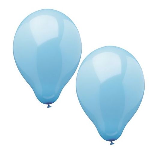 Luftballons Ø 25 cm hellblau 1