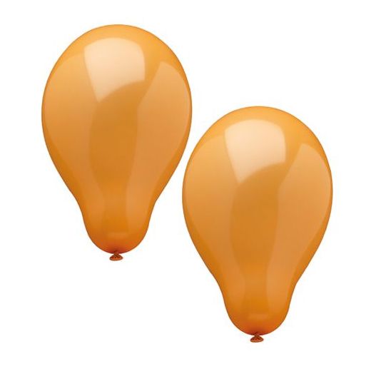 Luftballons Ø 25 cm orange 1