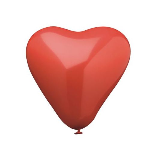 Luftballons Ø 30 cm rot "Heart" large 1