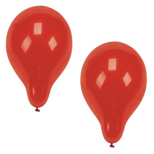 Luftballons Ø 25 cm rot 1