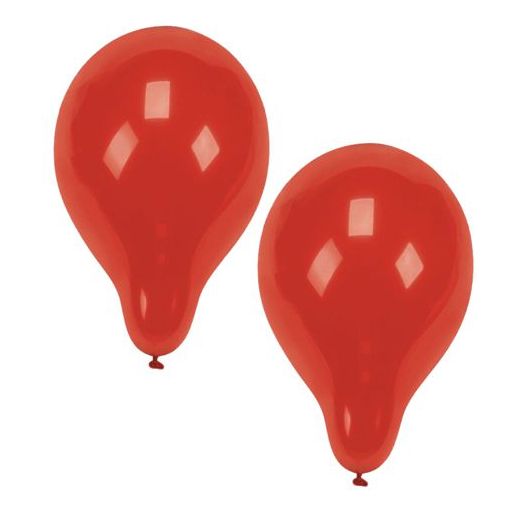 Luftballons Ø 25 cm rot 1