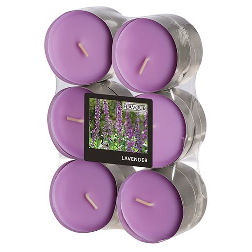 "Flavour by GALA" Maxi Duftlichte Ø 58 mm · 24 mm violett - Lavender 1