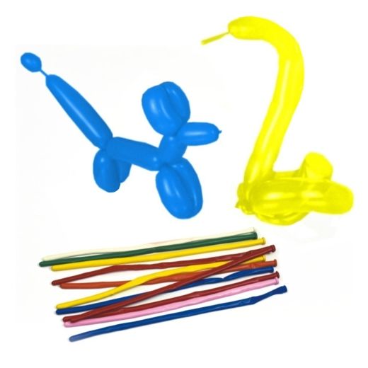 Modellierballons 140 cm farbig sortiert "Maxi" 1