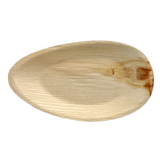 Teller, Palmblatt "pure" oval 32 cm x 18 cm x 3 cm 1