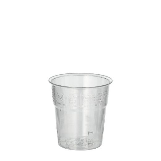 Trinkbecher, PS 0,1 l Ø 6 cm · 6,7 cm glasklar 1