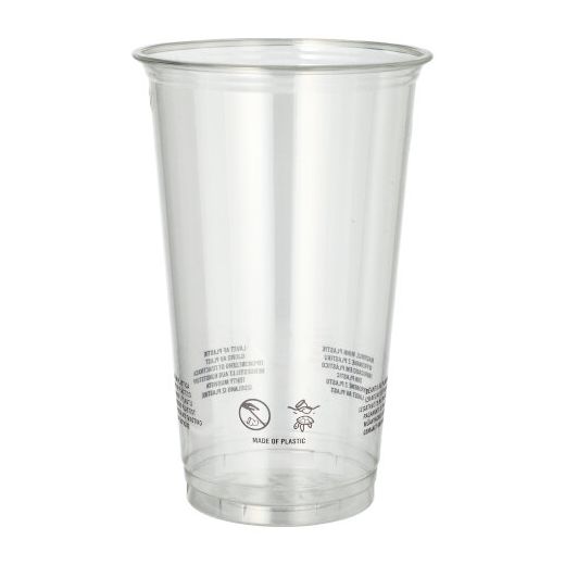 Trinkbecher R-PET 0,5 l Ø 9,5 cm · 14,7 cm glasklar 1