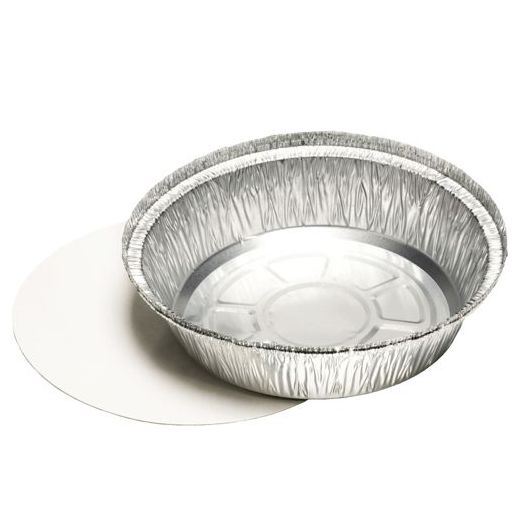 Schalen, Alu + Einlegedeckel, PE-beschichtet rund 1 l Ø 23 cm · 4,4 cm 1
