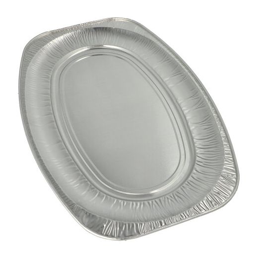 Servierplatten, Alu oval 54,7 cm x 35,8 cm 1
