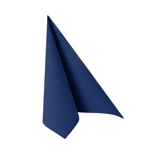 Servietten "ROYAL Collection" 1/4-Falz 25 cm x 25 cm dunkelblau 1