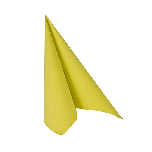 Servietten "ROYAL Collection" 1/4-Falz 25 cm x 25 cm limonengrün 1
