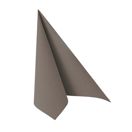 Servietten "ROYAL Collection" 1/4-Falz 33 cm x 33 cm grau 1