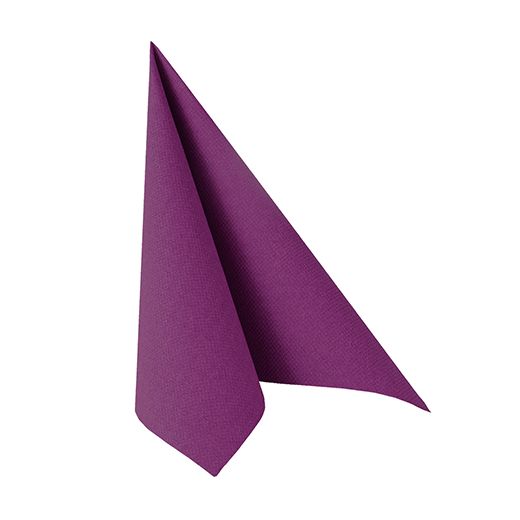 Servietten "ROYAL Collection" 1/4-Falz 33 cm x 33 cm lila 1