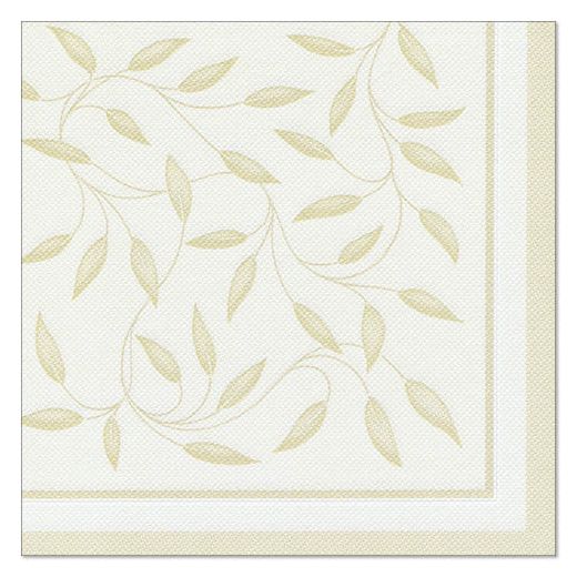 Servietten "ROYAL Collection" 1/4-Falz 40 cm x 40 cm champagner "New Mediterran" 1