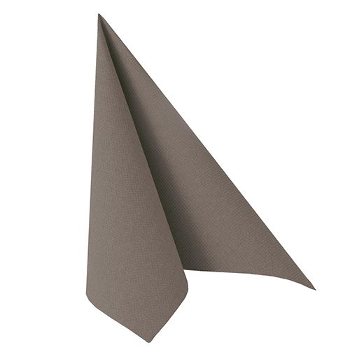Servietten "ROYAL Collection" 1/4-Falz 40 cm x 40 cm grau 1