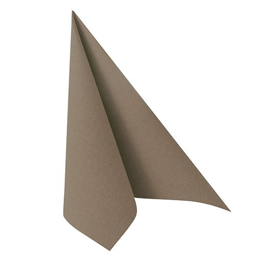 Servietten "ROYAL Collection" 1/4-Falz 40 cm x 40 cm grau 1