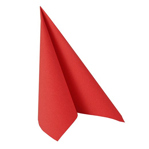 Servietten "ROYAL Collection" 1/4-Falz 40 cm x 40 cm rot 1