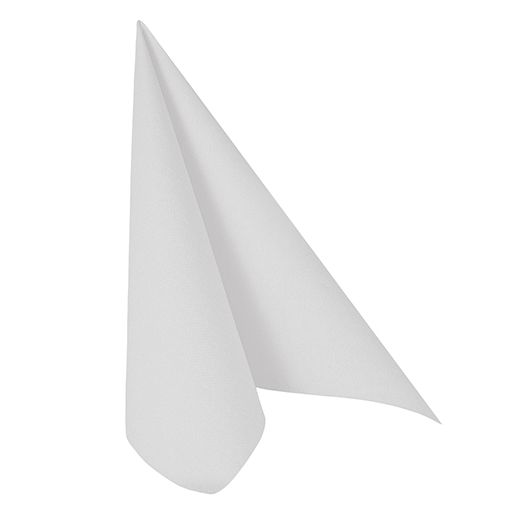 Servietten "ROYAL Collection" 1/4-Falz 40 cm x 40 cm weiss 1