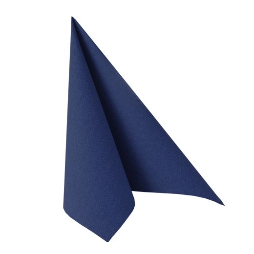 Servietten "ROYAL Collection" 1/4-Falz 48 cm x 48 cm dunkelblau 1