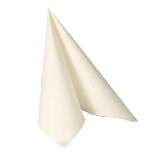 Servietten "ROYAL Collection" 1/4-Falz 48 cm x 48 cm weiss 1