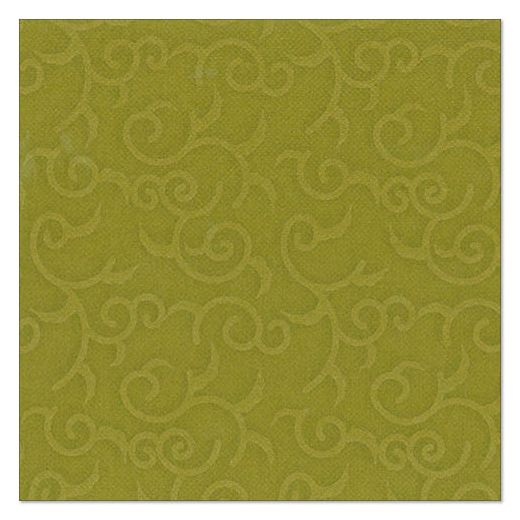 Servietten "ROYAL Collection" 1/4-Falz 40 cm x 40 cm olivgrün "Casali" 1