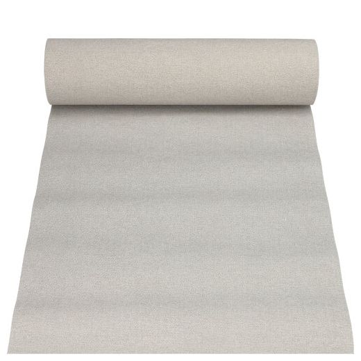 Tischläufer, stoffähnlich, PV-Tissue Mix "ROYAL Collection" 24 m x 40 cm grau "Textile" 1