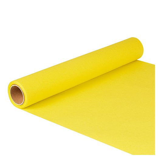 Tischläufer, Tissue "ROYAL Collection" 5 m x 40 cm gelb 1
