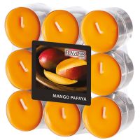 "Flavour by GALA" Duftlichte Ø 37,5 mm · 16,6 mm pfirsich - Mango-Papaya