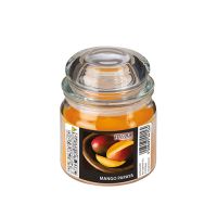 "Flavour by GALA" Bonbonglas mit Wachsfüllung, MAXI Ø 90 mm · 120 mm pfirsich - Mango-Papaya