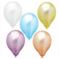 Luftballons Ø 25 cm farbig sortiert "Pearly"